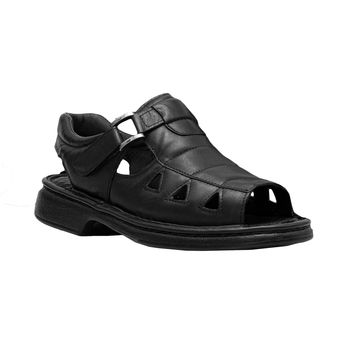 Sandalia-Preto-Couro-Estilo-Vintage-|-Gregory-Osman-Tamanho--43---Cor--PRETO-0